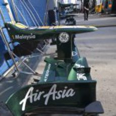 'Morro de pato' del Caterham CT01