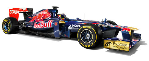 Recreación del Toro Rosso STR7