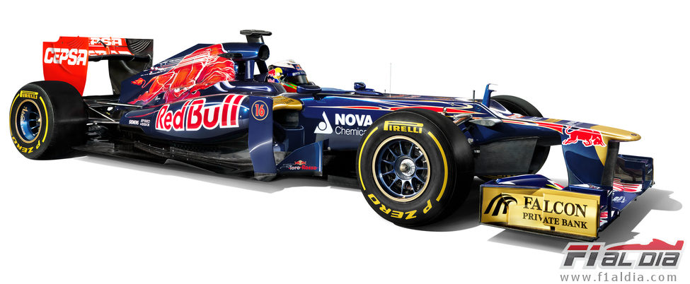 Recreación del Toro Rosso STR7