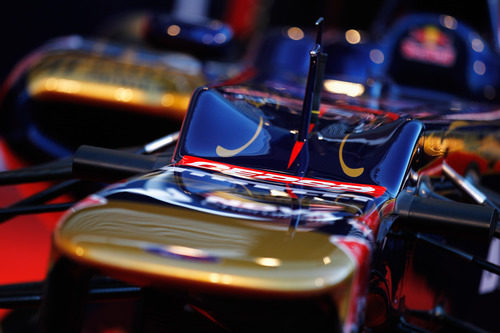 Detalle del morro del Toro Rosso STR7