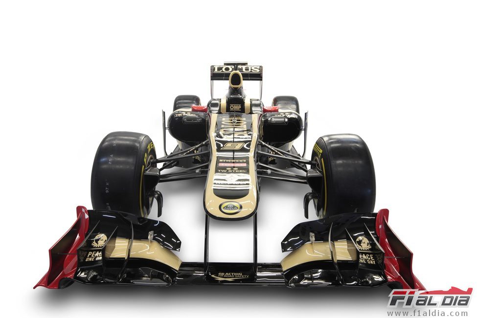 Lotus E20 (vista frontal)