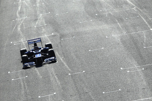 Maldonado pasa por la parrilla de Jerez
