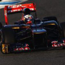 Daniel Ricciardo en el Toro Rosso