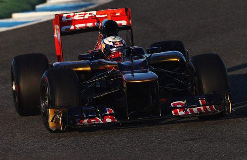 Daniel Ricciardo en el Toro Rosso