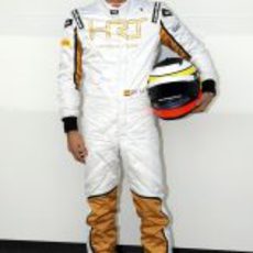 Pedro de la Rosa, piloto de HRT para 2012