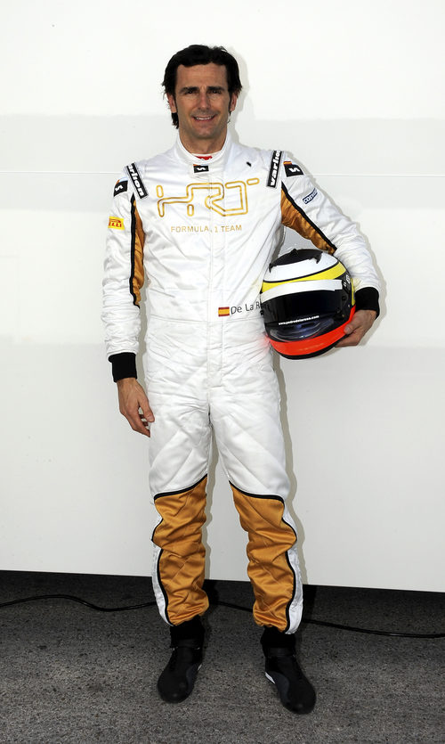 Pedro de la Rosa, piloto de HRT para 2012