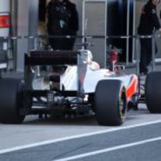 Trasera del McLaren MP4-27