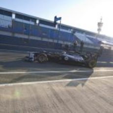 Bruno Senna sale a la pista de Jerez con el Williams