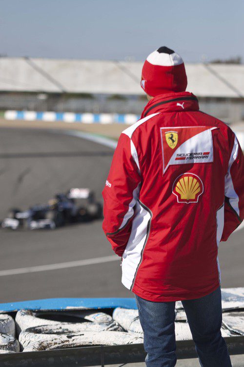 Massa ve pasar a los monoplazas en Jerez