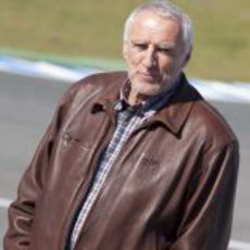 Dietrich Mateschitz, jefazo de Red Bull, en Jerez