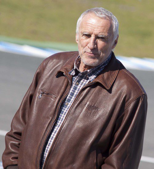 Dietrich Mateschitz, jefazo de Red Bull, en Jerez