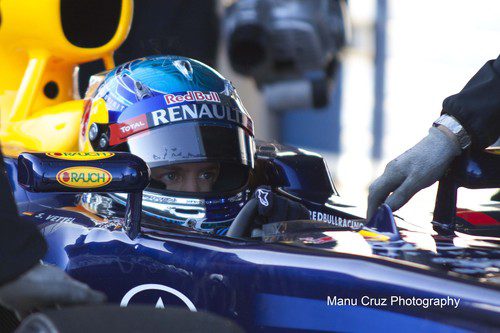 Último día de entrenamiento para Vettel en Jerez