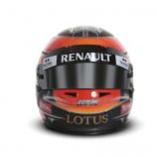 Casco de Romain Grosjean para 2012 (vista frontal)