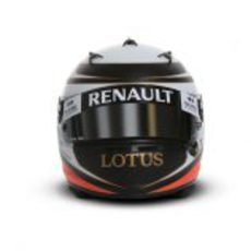 Casco de Kimi Räikkönen para 2012 (vista frontal)