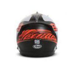 Casco de Kimi Räikkönen para 2012 (vista posterior)