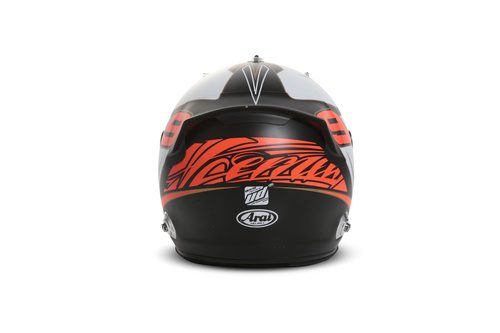 Casco de Kimi Räikkönen para 2012 (vista posterior)