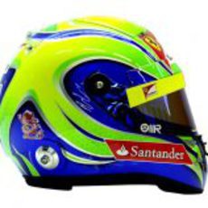 Casco de Felipe Massa para 2012