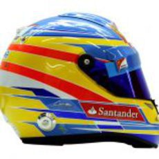 Casco de Fernando Alonso para 2012