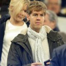 Sebastian Vettel en el Camp Nou