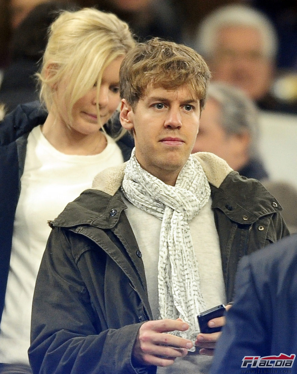 Sebastian Vettel en el Camp Nou