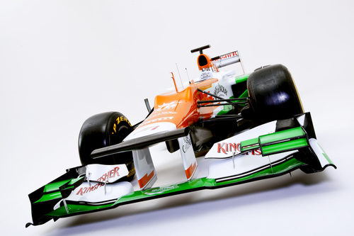 Imponente imagen del Force India VJM05