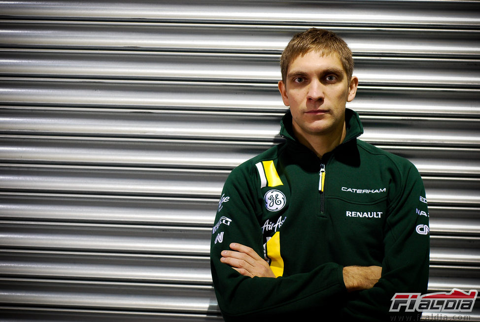 Vitaly Petrov, piloto de Caterham para 2012