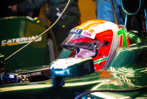 Trulli sentado en el Caterham de 2012