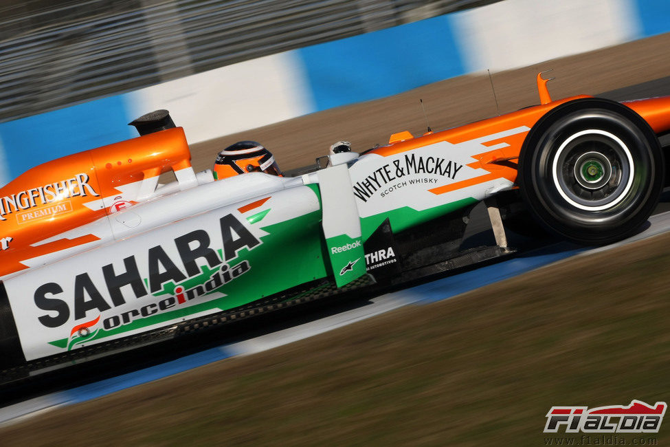 Hülkenberg a los mandos del Force India VJM05