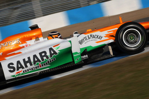 Hülkenberg a los mandos del Force India VJM05