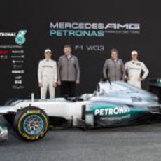 W03, el monoplaza de Mercedes para 2012