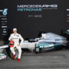 Michael Schumacher y el Mercedes W03