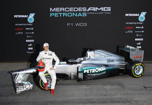 Michael Schumacher y el Mercedes W03