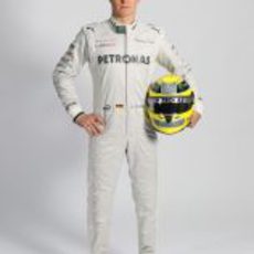 Nico Rosberg, piloto de Mercedes para 2012