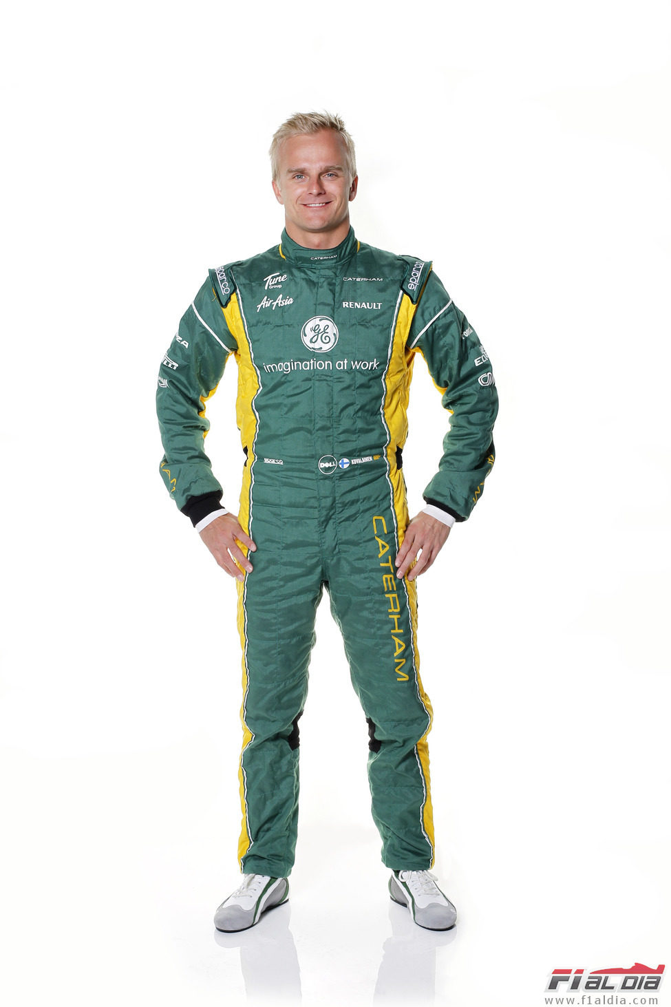 Heikki Kovalainen, piloto de Caterham en 2012