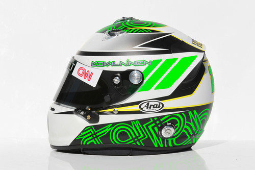 Casco de Heikki Kovalainen para 2012