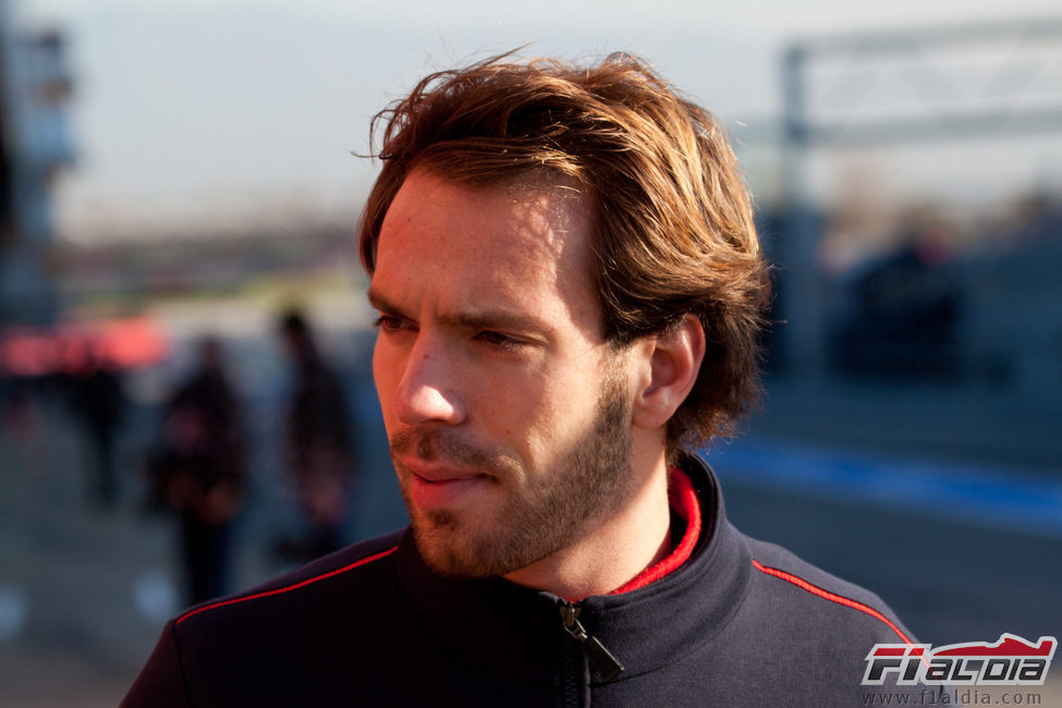 Jean-Eric Vergne en el Circuit de Catalunya