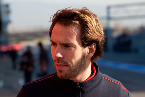 Jean-Eric Vergne en el Circuit de Catalunya