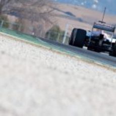 Force India VJM05 en los test de Barcelona