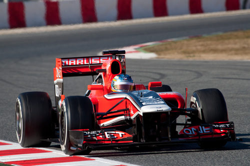 Charles Pic con el Marussia de 2011