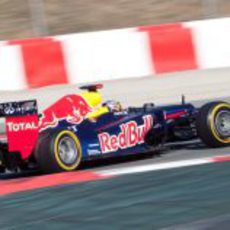 Red Bull RB8 de Vettel en el Circuit de Catalunya