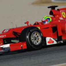 Massa rueda en Barcelona con el F2012