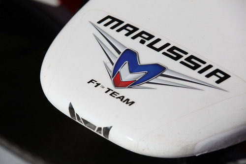 Detalle del morro del Marussia de 2011