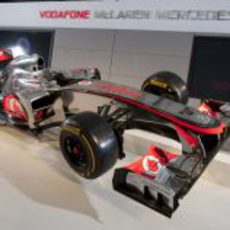 El McLaren MP4-27 en su presentación