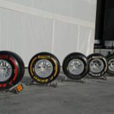 Neumáticos Pirelli para los test de Barcelona