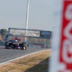 Daniel Ricciardo en el Circuit de Catalunya