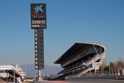 Recta principal del Circuit de Catalunya