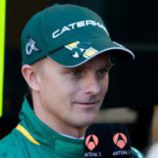 Heikki Kovalainen ante los micrófonos de Antena 3