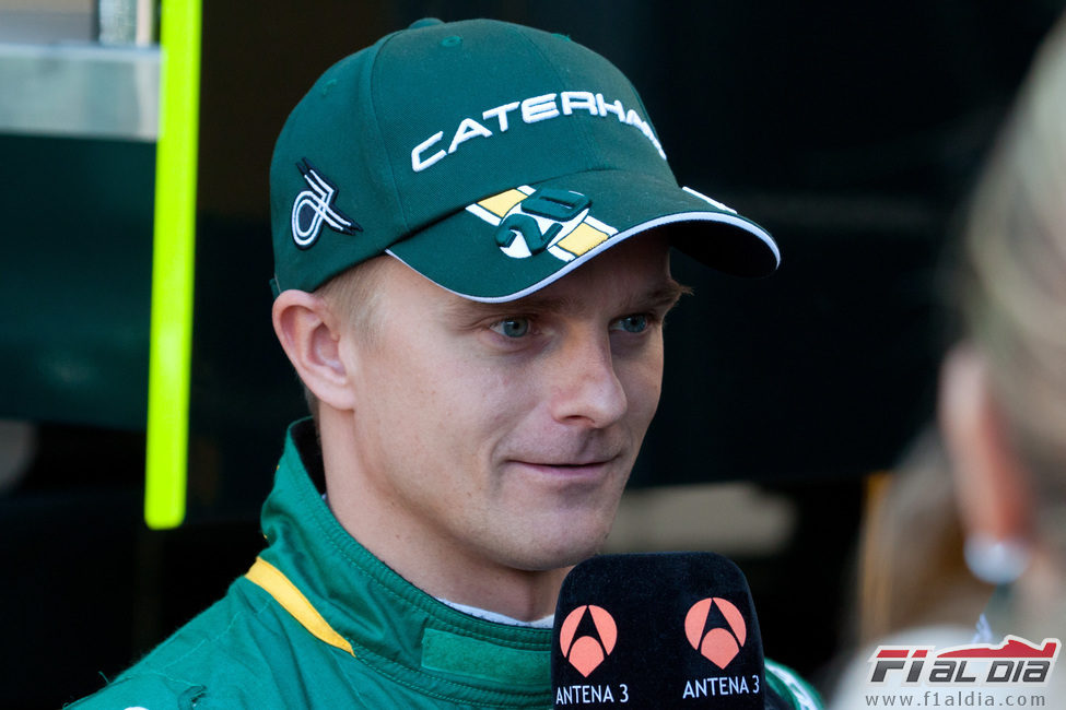 Heikki Kovalainen ante los micrófonos de Antena 3