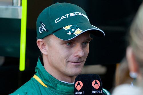 Heikki Kovalainen ante los micrófonos de Antena 3