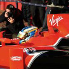 Charles Pic al volante del Marussia de 2011